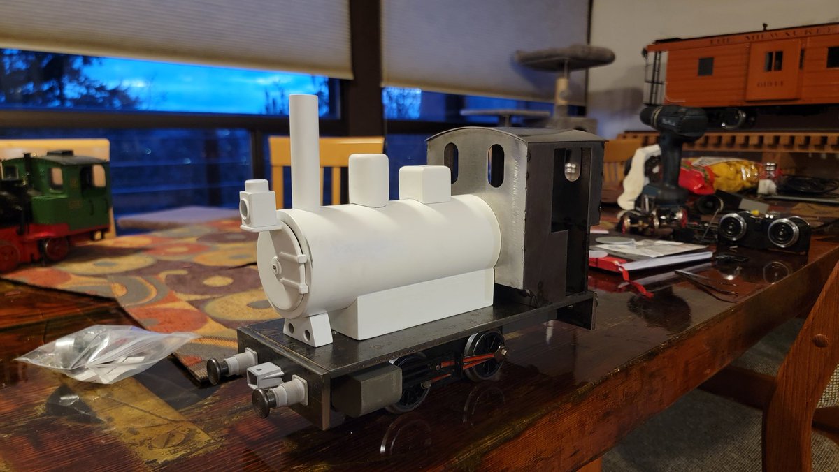 BocoProductions's tweet image. Only a few more pieces to actually fab up before everything can get painted.