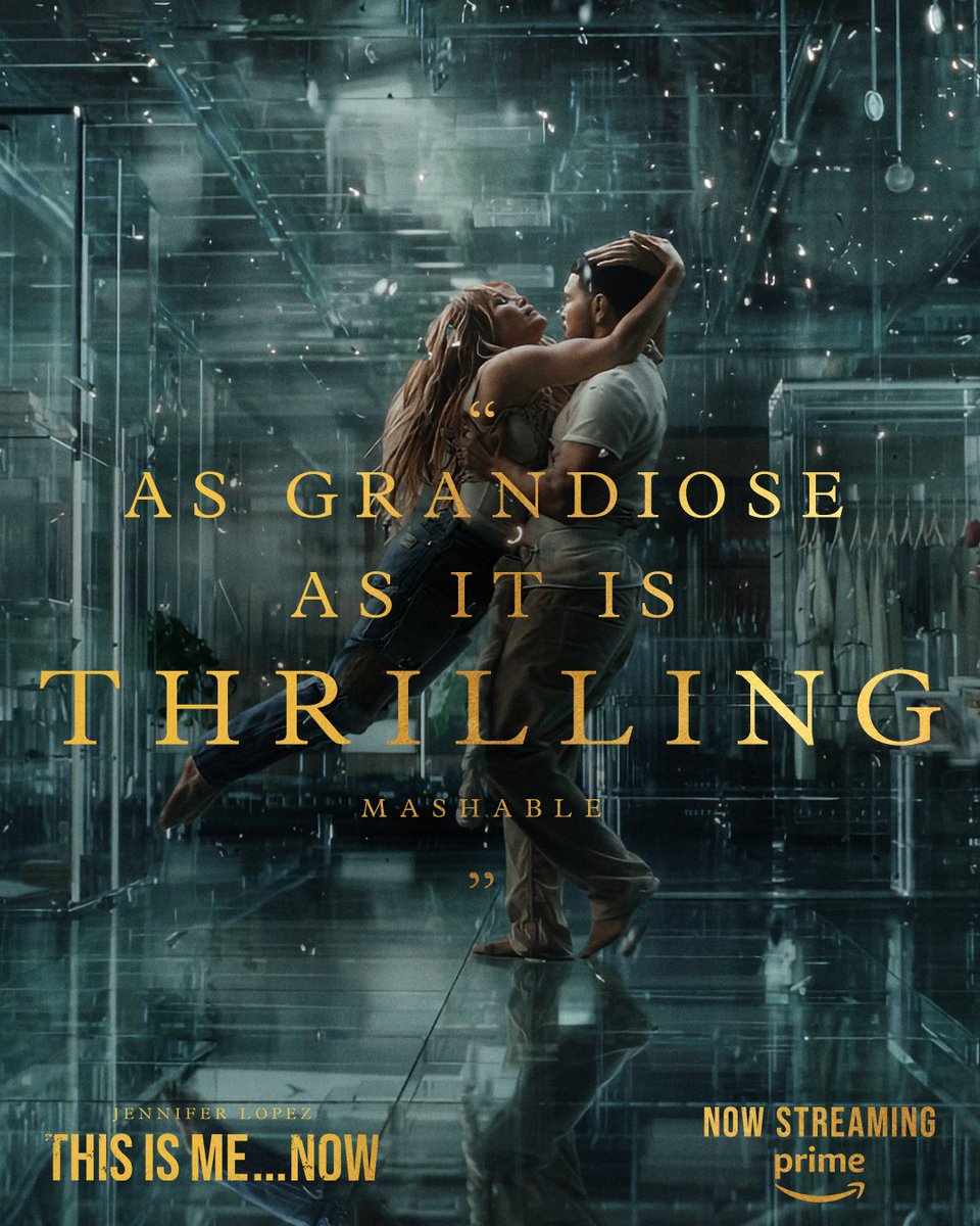 She’s ready for her grand entrance. <a href="/JLo/">jlo</a>'s  This Is Me...Now: A Love Story is now streaming on <a href="/PrimeVideo/">Prime Video</a>.