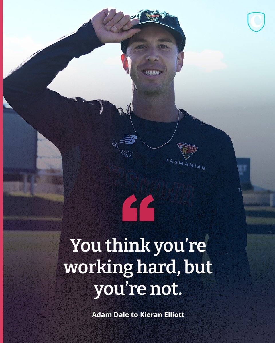 codecricketau's tweet photo. A kick up the backside from former Australian and Queensland bowler Adam Dale helped turn Kieran Elliott into the leader of Melbourne’s #PremierCricket pace attack and - as of today - a #SheffieldShield debutant. 🏏 #TASvWA

MORE: https://t.co/lvcyb9Pmmt

✍️: @PaulAmy375 https://t.co/R4up1QABOG