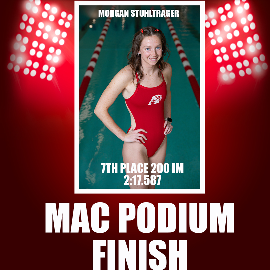 AlbrightLions's tweet photo. .@AlbrightSwim opens the 2024 MAC Championships in style crowning 1 MAC Champion, 1 bronze medalist and 2 more podium finishes! #roarwithus 

Laurel G. wins the 50 free
Brenden S. takes 3rd in the 50 free
Morgan S. claims 7th in the 200 IM
Anthony L. places 8th in the 500 free https://t.co/STyMmPD4tr