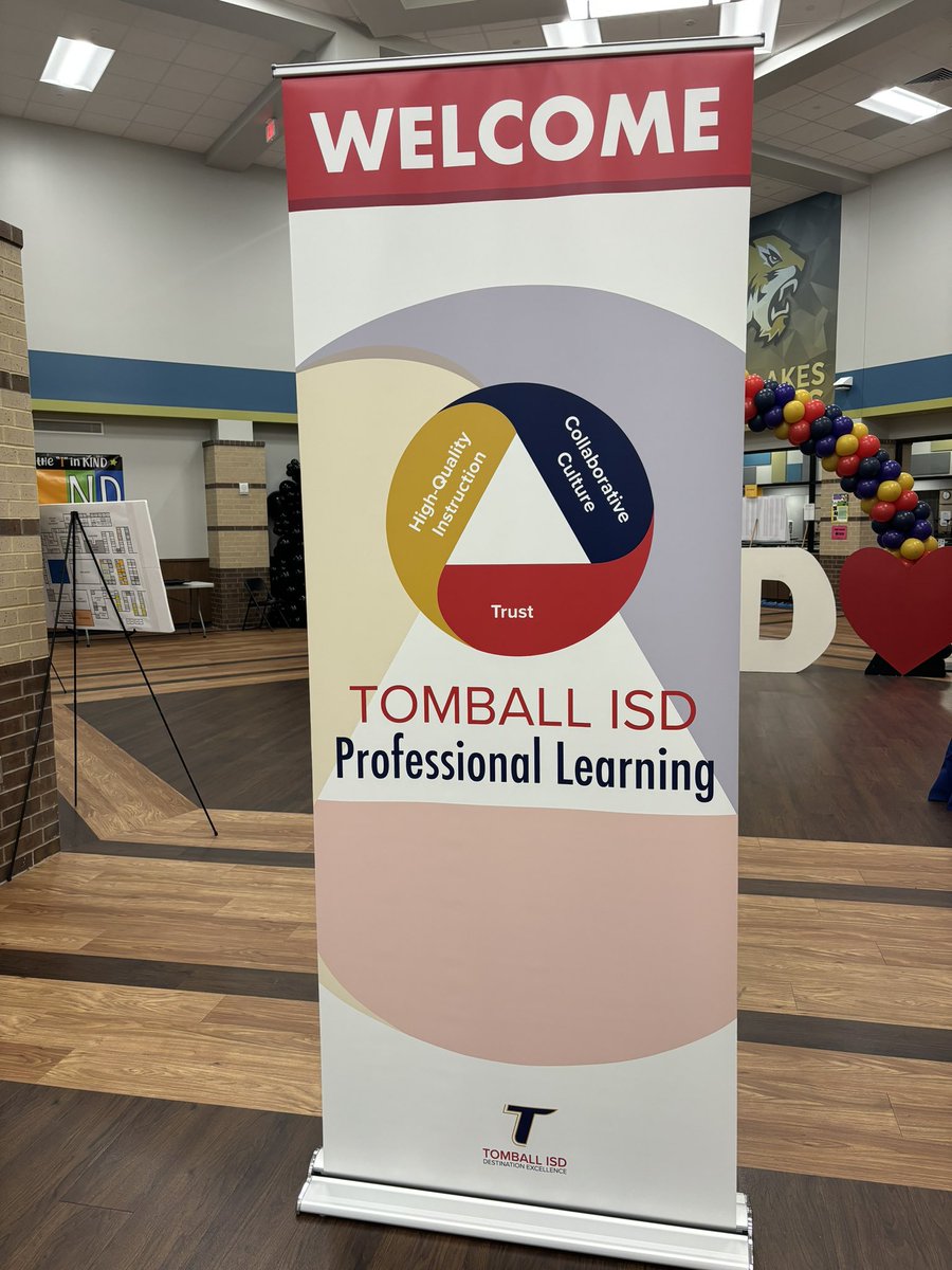 See you in the morning @TomballISD for a full day of engaging professional learning! #TomballPL