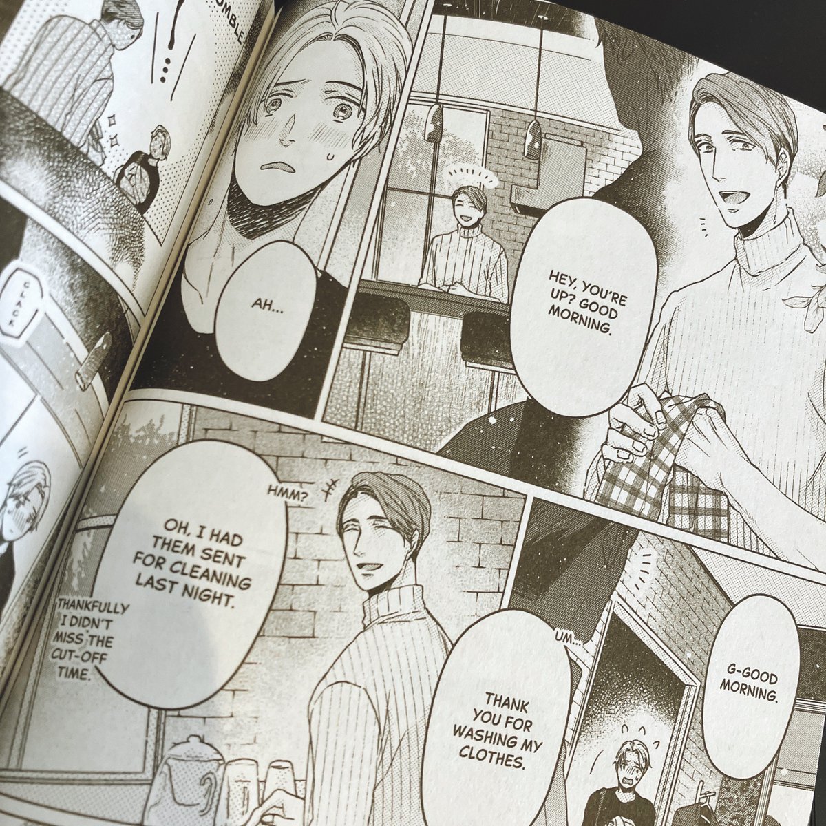 単行本「ベルガモット&サニーデイ」英語版の見本誌を頂きました🍋

ペーパーバック可愛い…!そして本当に英語を喋っている(?)2人にテンションが上がりました☺
海の向こうでも楽しんで頂けますように☕✨ 
