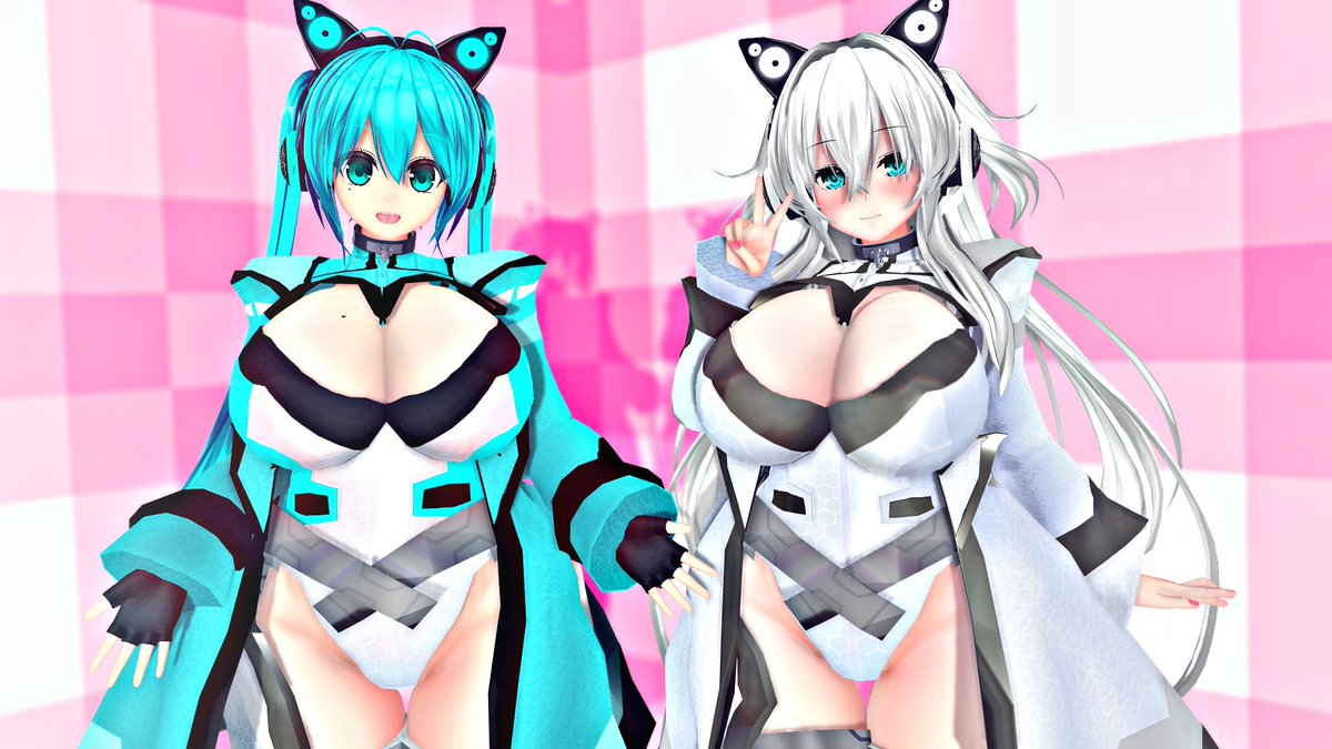 うちのこエステルちゃんとよそのこミクネちゃん
よく借りてます(いつもありがとう #COM3D2 