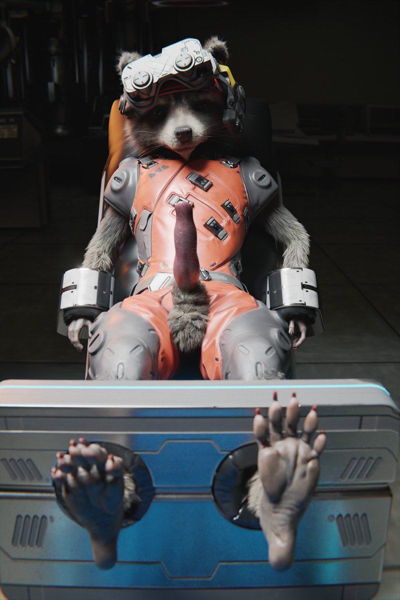 RalicTurman's tweet photo. 🦝🧬🦝
#rocketraccoon #bondage #furry #nsfw https://t.co/IxvvKtiK6g