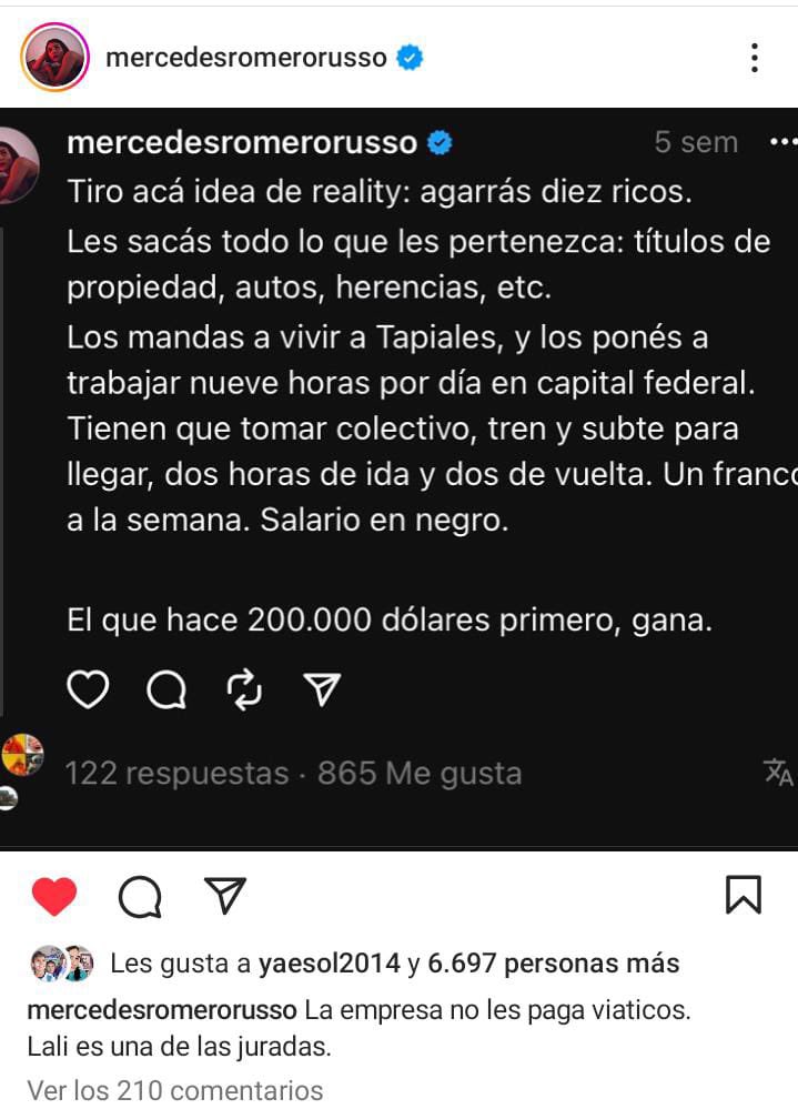 Esta propuesta de reality es genial!