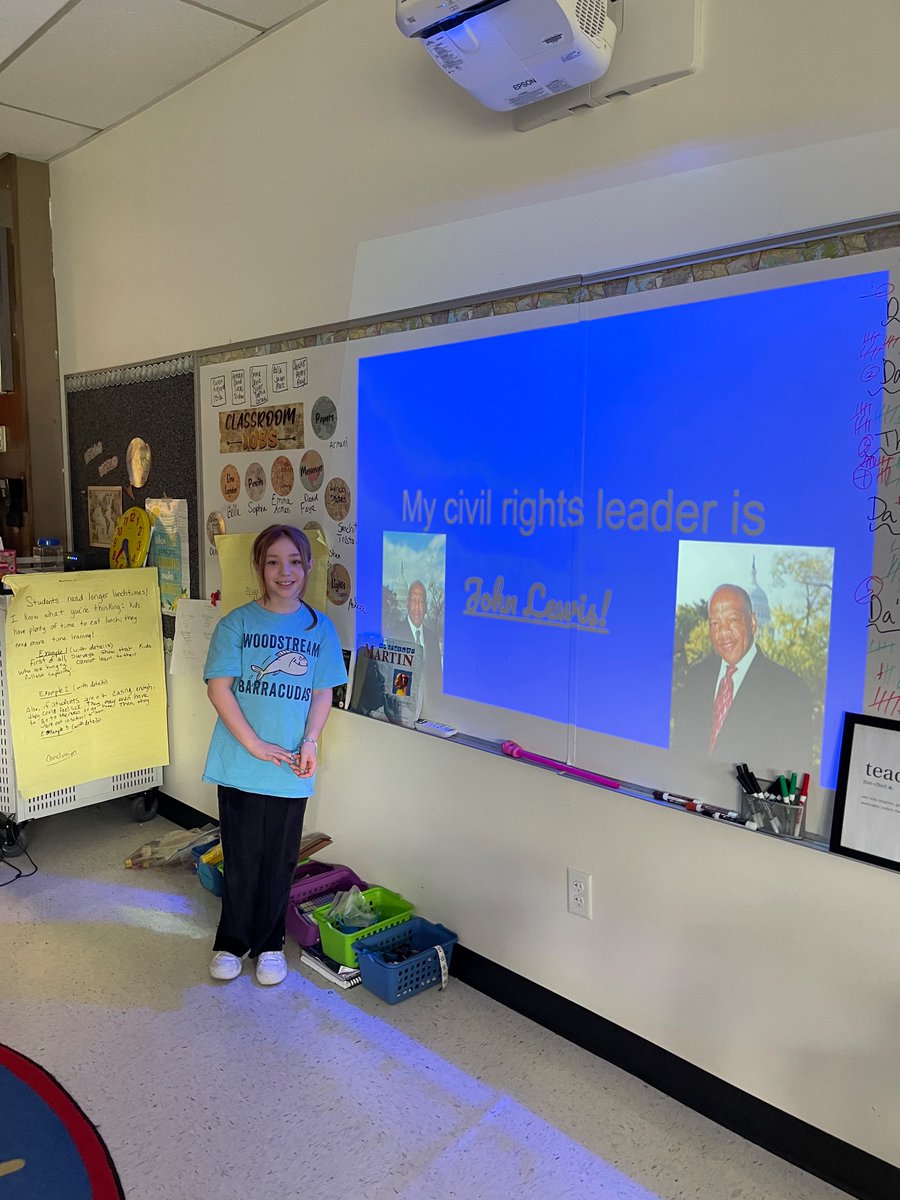MTL_CS_Depetris's tweet photo. Celebrating Black History Month with research projects and presentations!
#ThirdGradeThinkers
#CSTogetherIsBetter
#YearOfDetermination https://t.co/YdbxS5OXFY