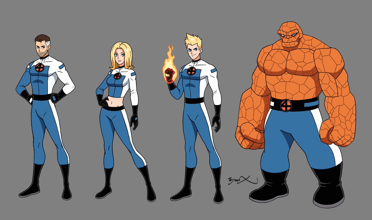 Tyren_X's tweet photo. Throwback to my #Fantastic4 designs.
#SpiderManTL https://t.co/0Z0k1DOayX
