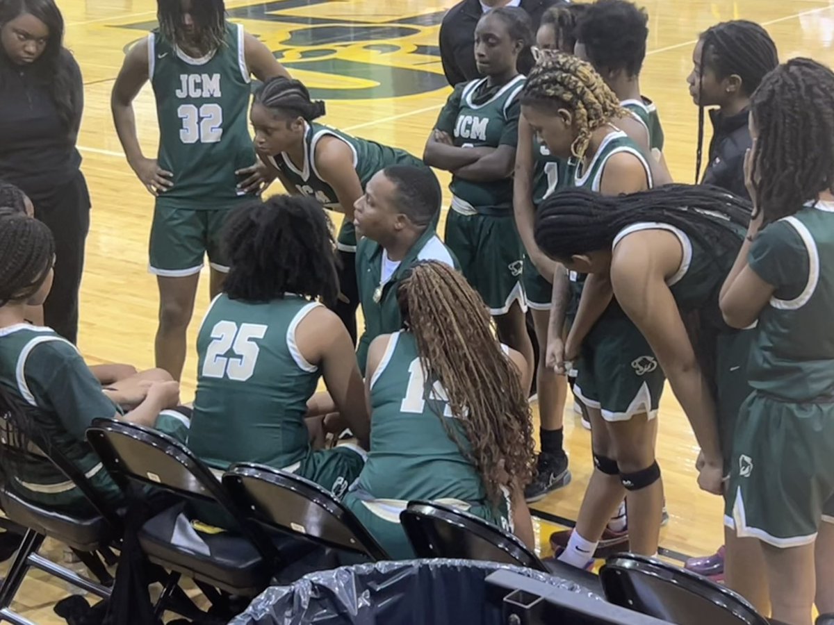 JCMCougars's tweet photo. Congrats to the Lady Cougars in their district semi-final win! Help us cheer them on at the district championship game on Saturday at 7:30 at Riverside High School! #ShouldaBeenACougar #ItsOurHouse @RamonicaD @ap_baker1 @jsimmons_1989 @JCMHSCheer @JCM_ECH @JMCSchools https://t.co/CVi8BJHsyN