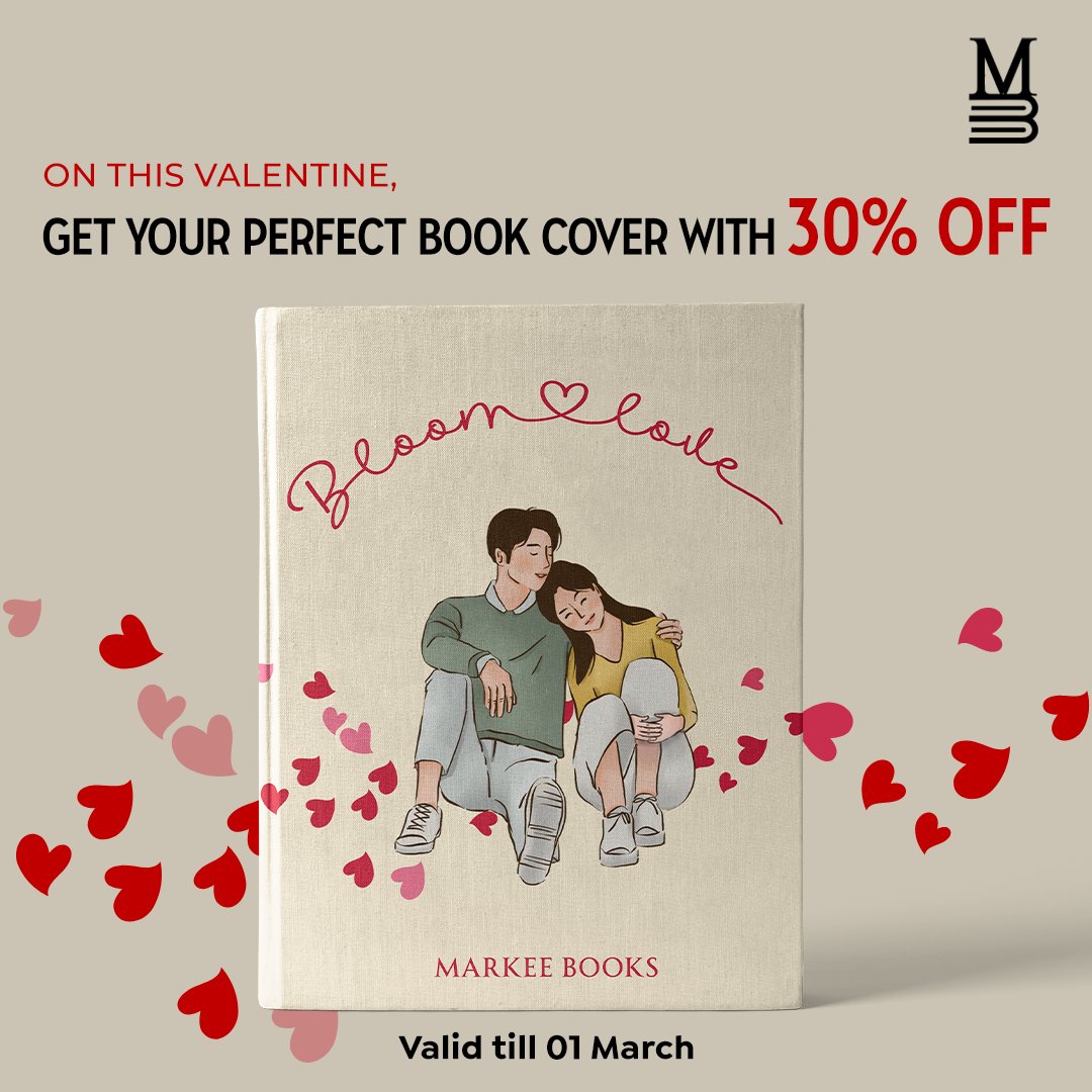 Love is ever-present in our lives, including in the pages of many tales. We take joy in capturing this profound emotion through our cover designs. Following our passion, we're offering 30% OFF on cover designs to bring captivating romances to life. Let your tales of love