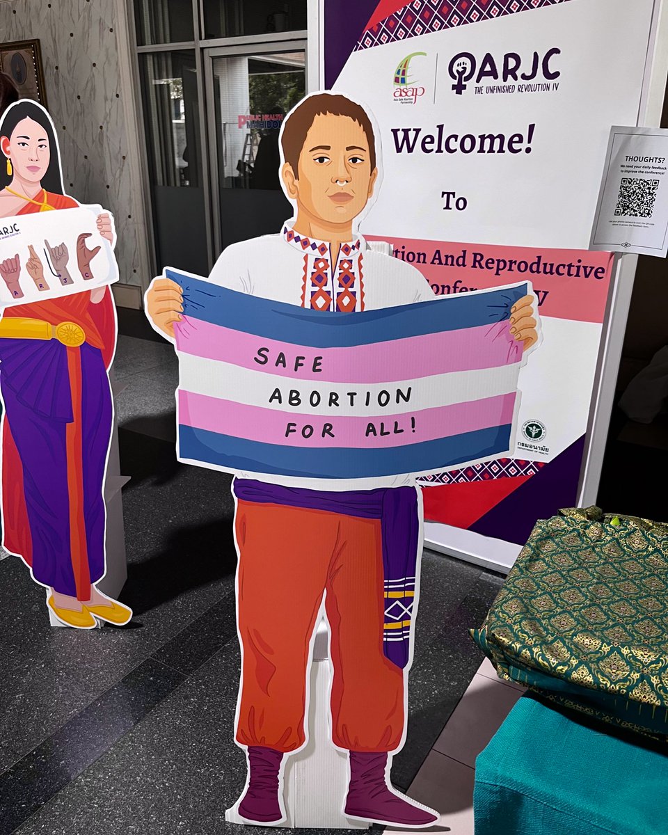 Excited to be here at the Abortion and Reproductive Justice conference in Bangkok 💜 #ARJC2024 

Thanks for hosting <a href="/asapasia/">ASAP</a>