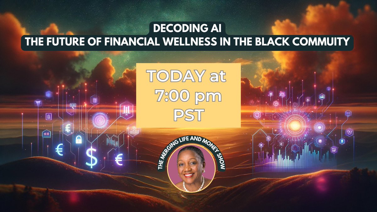 mariejocaesar's tweet image. IT&apos;S TODAY! 

🎧 Dive into my latest episode on AI and financial wellness THIS EVENING! 

#FinancialWellness #AILaunch #ListenToday #ThursdayMotivation #InnovateYourFinances #PodcastDay