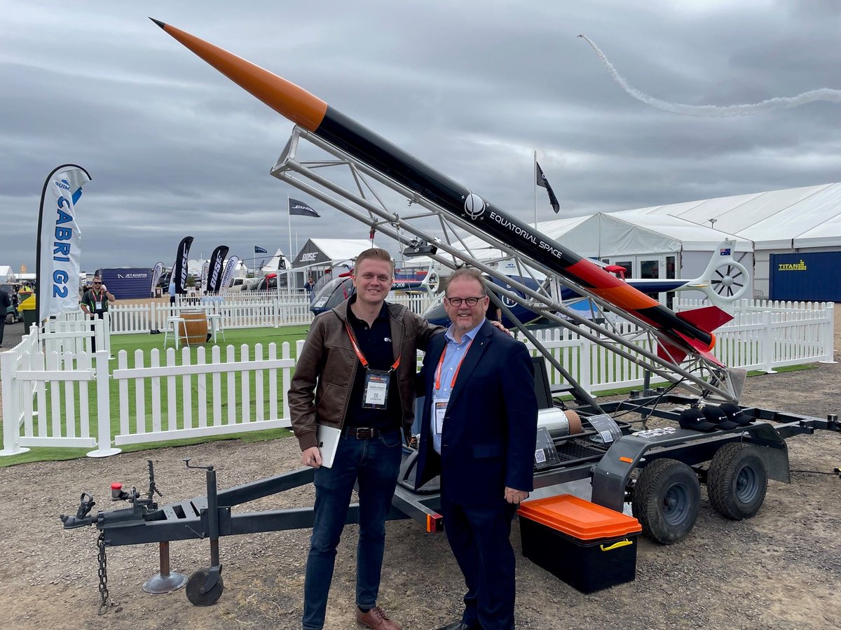 ELA is proud to announce the signing of a MoU with Singaporean rocket company Equatorial Space for a series of launches of the Dorado family of suborbital rockets at the Arnhem Space Centre.
ela.space/ess-mou-signed/

#ela #ess #asc