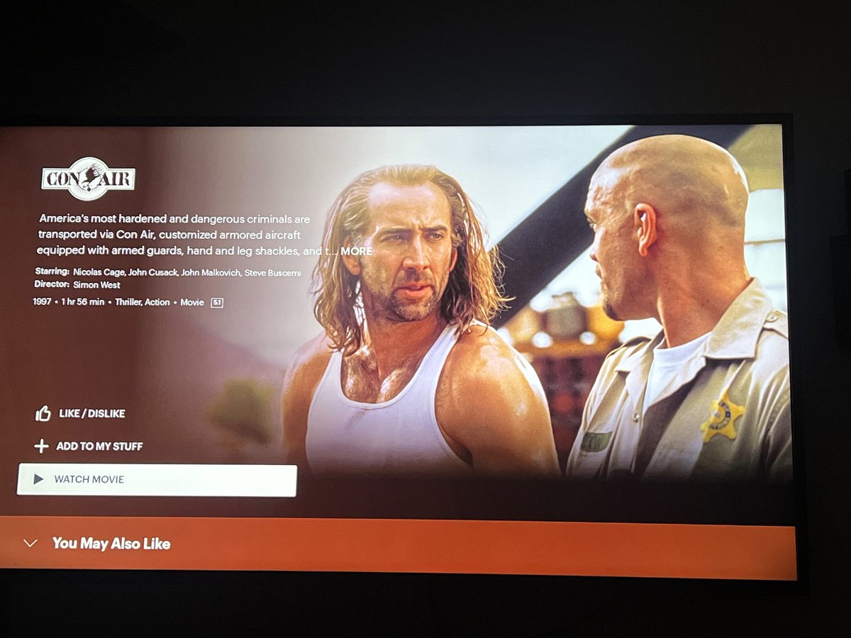 Hand down my pants, laying down on the couch, browsing Hulu and look what I found.
Life is good my friends.
Life is good.