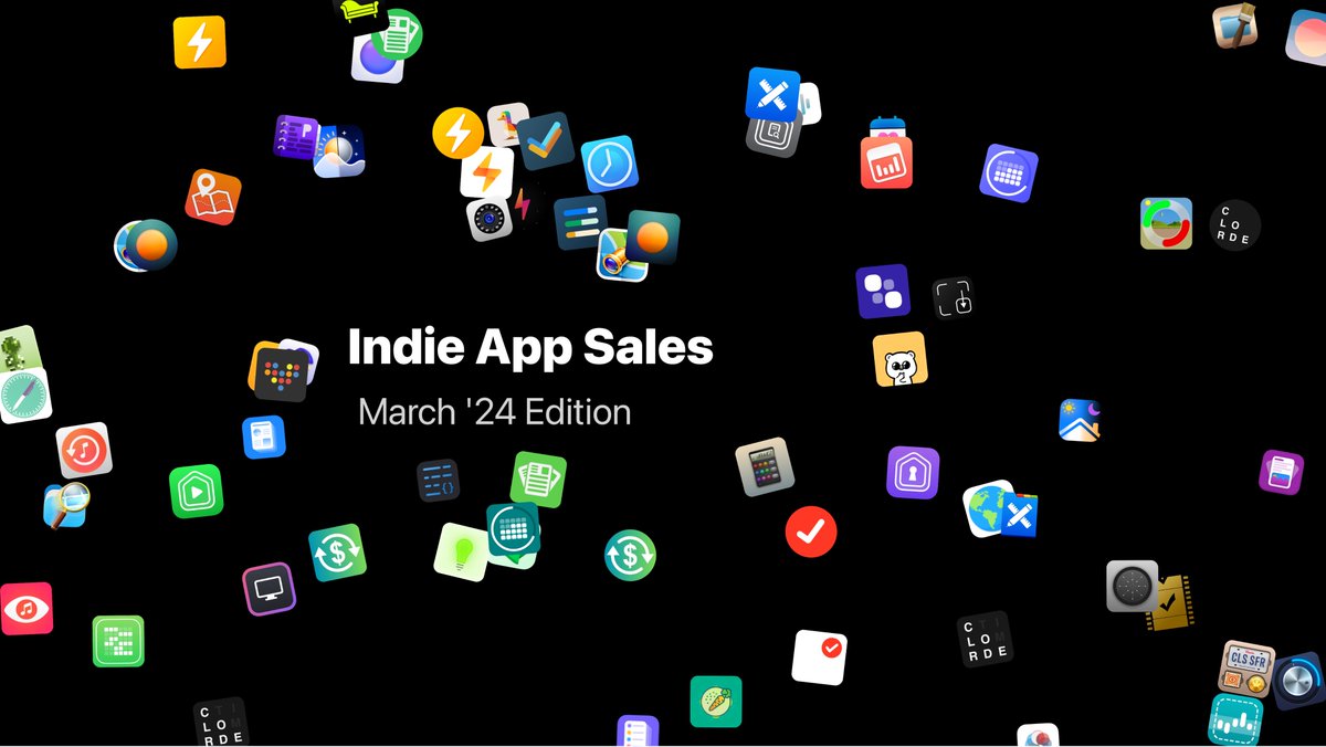 Indie App Sales March Edition is growing fast - already up to 62 apps!

Are you an Indie Developer? Join a group of great Indie Apps that will be discounted from March 12-13, and maybe get a few extra sales in the process.  Sign up today!

indieappsales.com

#IndieAppSales