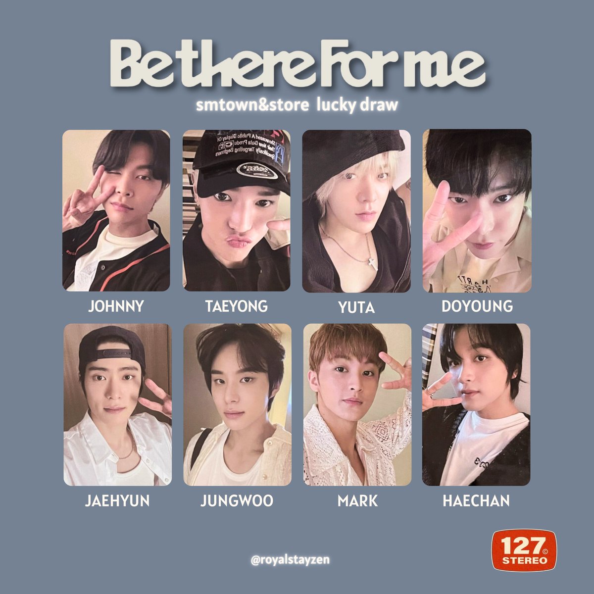 Nct 127 Winter Special Single 'Be There For Me' Photocard