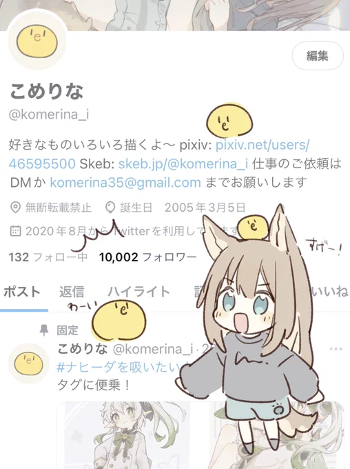 フォロワーさん10000人ありがとうございます!!! 