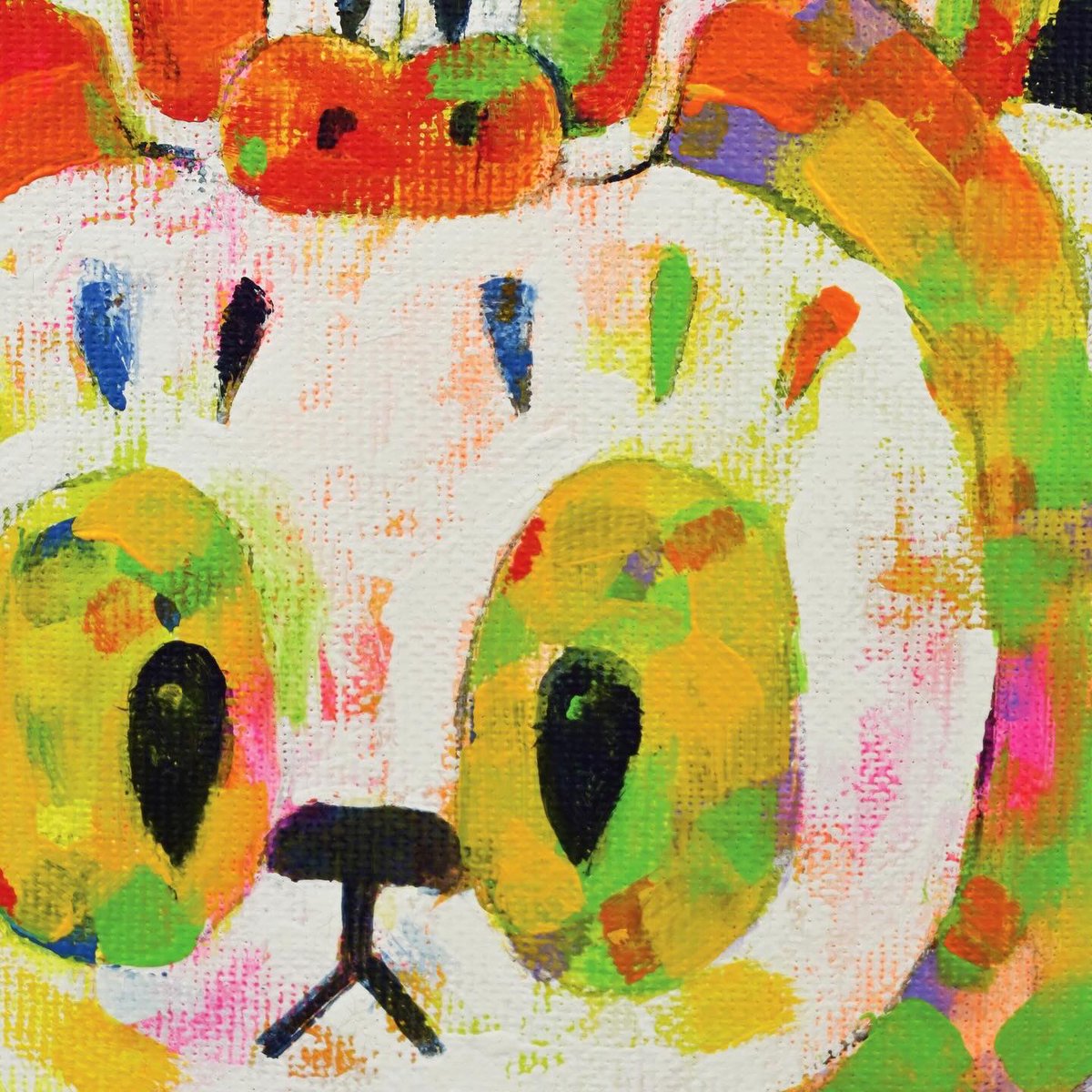 MichaelChuah78's tweet image. Rainbow Dragon
Size: 20x29.5cm
Material: Acrylic paint on canvas
Edition: Edition of 1

@yuureinekosama dons a dragon outfit, adorned in seven vibrant colors. Symbolizing hope, the rainbow hues signify Yuurei Neko Sama’s wish for the Year of the Dragon to inspire hope among all