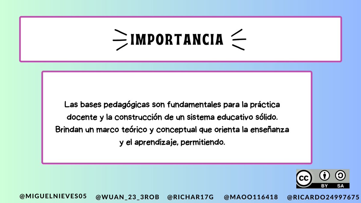 Ricardo07n's tweet photo. La educación es el arma más poderosa que puedes usar para cambiar el mundo.📚
#PedagogiadelasCienciasExperimentales #Tic #DocenteInnovador #Digital #investigación #ModelosPedagógicos #metaverso #pedagogía
@jorgearmi20
@experimenutmach https://t.co/00i1DSLRTN