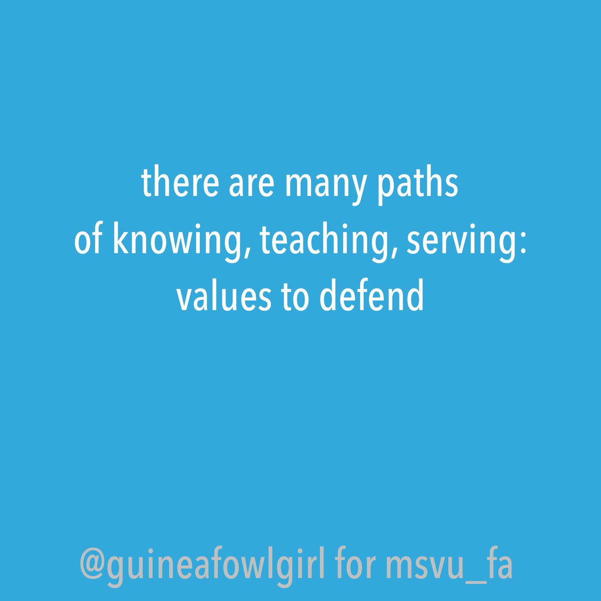 A big thank you to a Mount faculty family member for crafting a striking haiku for our cause. Your words bring perspective to our struggle. We appreciate your support! #HaikuForChange #supportMSVUFA