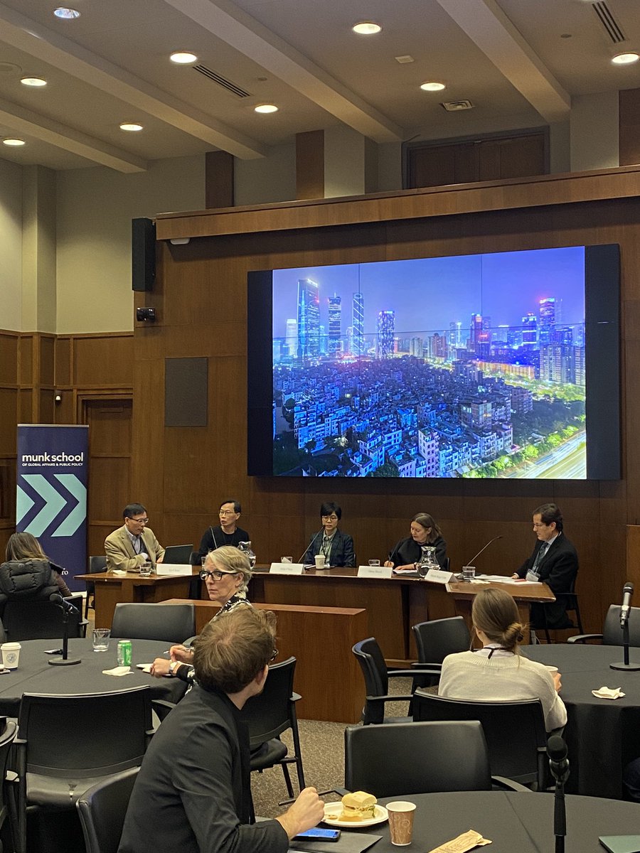 Dcholton's tweet photo. Today’s “Next Generation #China Scholars Conference” @UofT was a fantastic opportunity to connect with dynamic, multi-disciplinary China experts from across #Canada.

Thank you @JosephWongUT and the @MunkSchool team for convening a great event, and to everyone for joining! https://t.co/6MSR8mpFm4