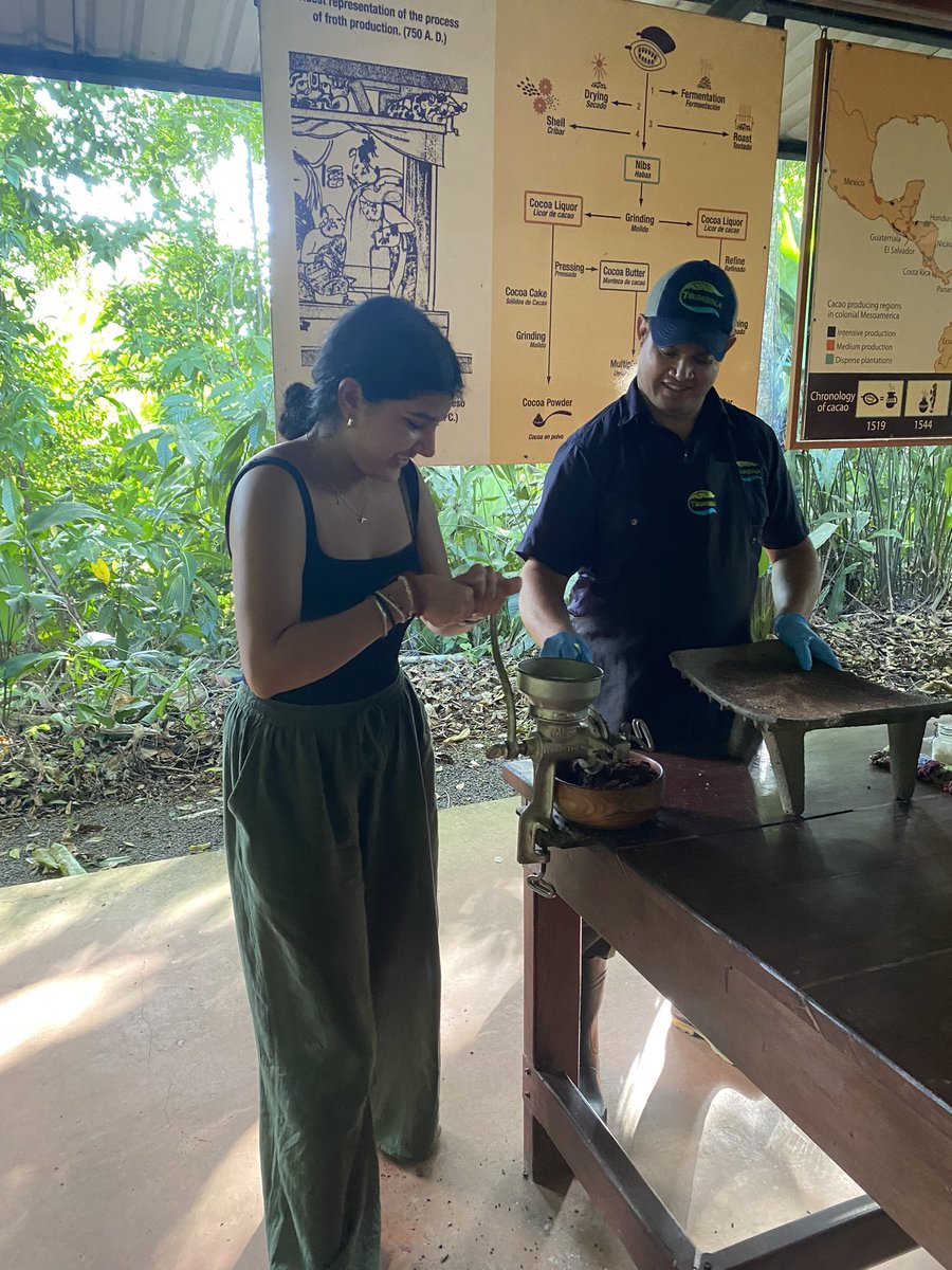 NGHSSpanish's tweet photo. Day 2. Chocolate Tour. https://t.co/F5IYCTeeyz