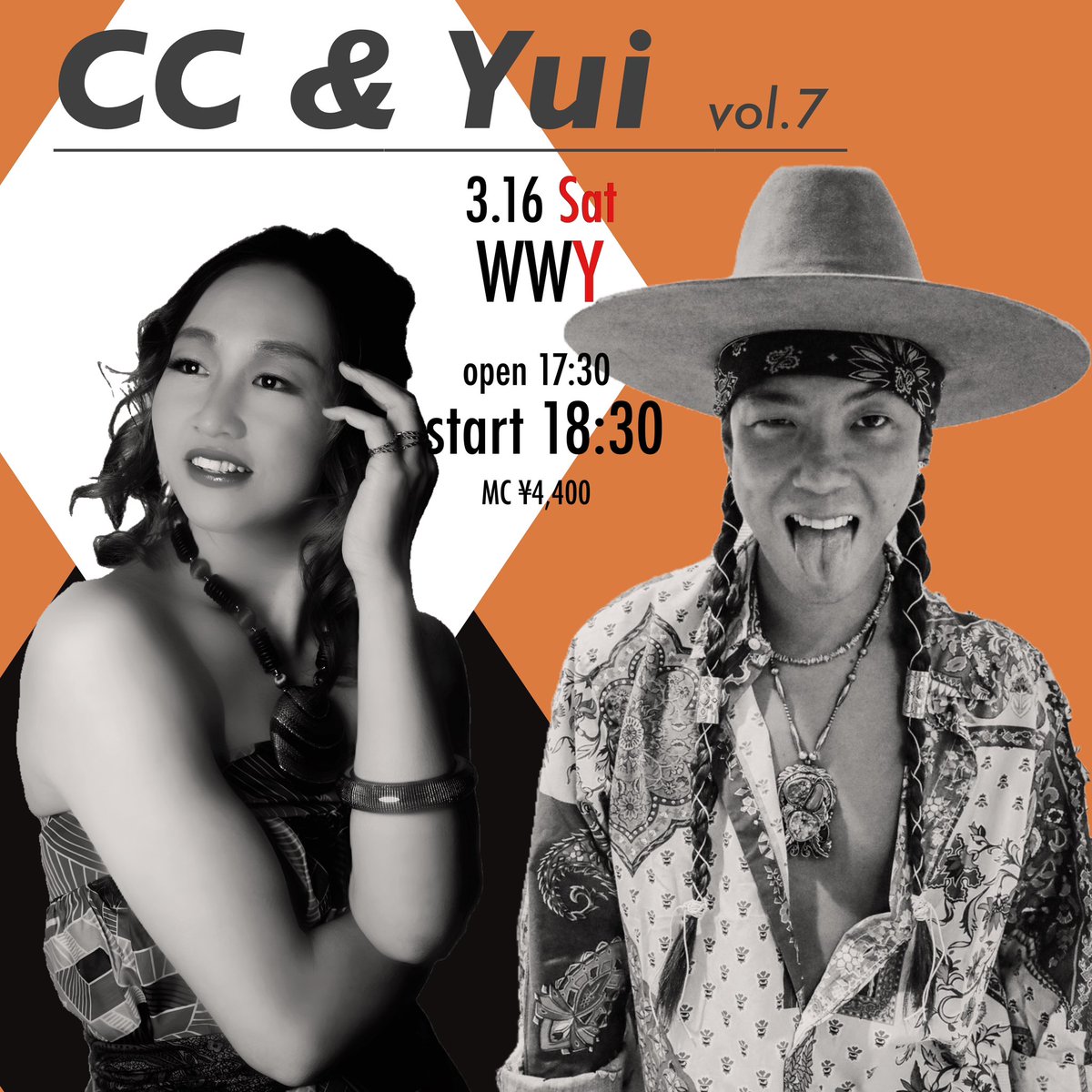 CCkeyboard's tweet photo. 皆さん！やっと！今年初"CC&amp;Yui"
スタートします😆✨

3/16(土)📍日吉WWY
17:30 open
18:30 start
¥4,400
です！！

NewなDuo！何がNewかは会場で！
沢山の皆様にお会い出来ることを楽しみにしています❤️‍🔥
ご予約はこちらから
👉🏼https://t.co/JUfpBeRToB https://t.co/SfzTlZB18w