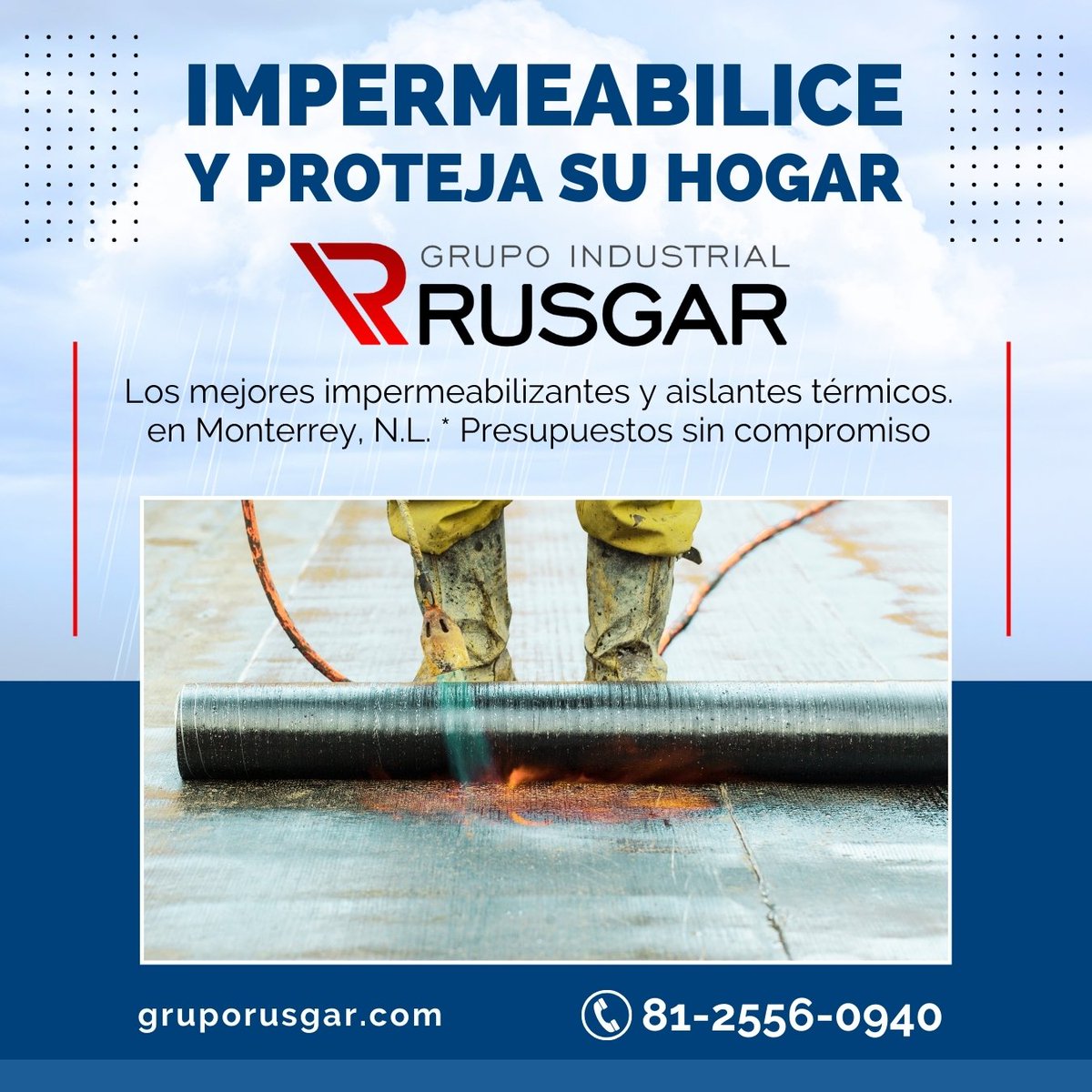 ImpersMty's tweet photo. Los mejores productos y servicio de impermeabilización y aislantes térmicos en #Monterrey #NuevoLeon 
#impers #impermeabilizantes #aislantes #termicos #rusgar 
Llámenos: 81.2556.0940
https://t.co/ENg26NpVIF https://t.co/0jmugprXXI