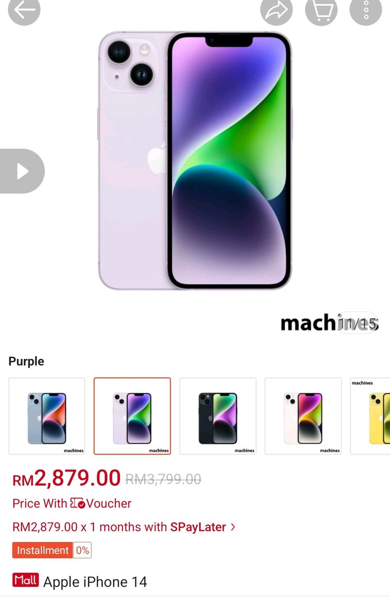 XavierNaxa's tweet photo. [PROMOSI CNY] iPhone 14

RM2,879 (RM3,799)

Promosi termurah pernah wujud setakat ini. Harga iPhone 14 bawah RM3,000 merupakan peluang keemasan kepada yang mahukan model ini. Rebut peluang sebelum kehabisan stok. 

Lihat/beli: https://t.co/BUddHFoZQy https://t.co/ra9HMKjhfb