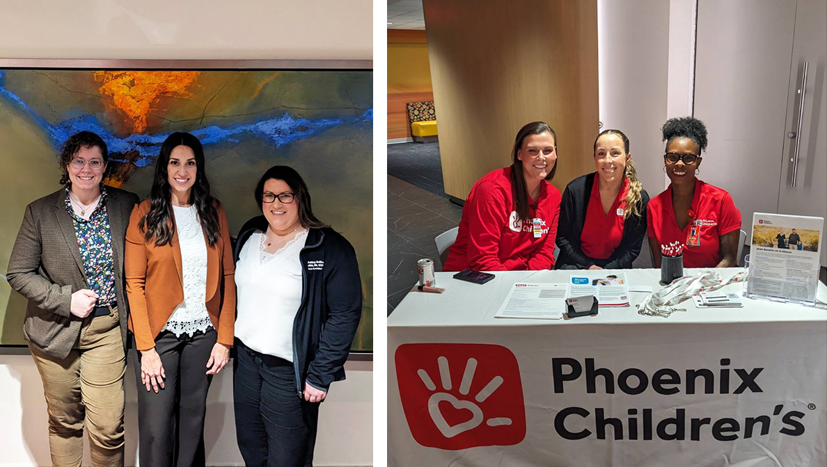 Phoenix Children’s proudly served as the host for the @NAHNPhx February membership meeting. Members of our nursing and recruitment teams enjoyed being part of this event of networking, collaboration and education! @nahnnursing #NAHN #NAHNPHX
