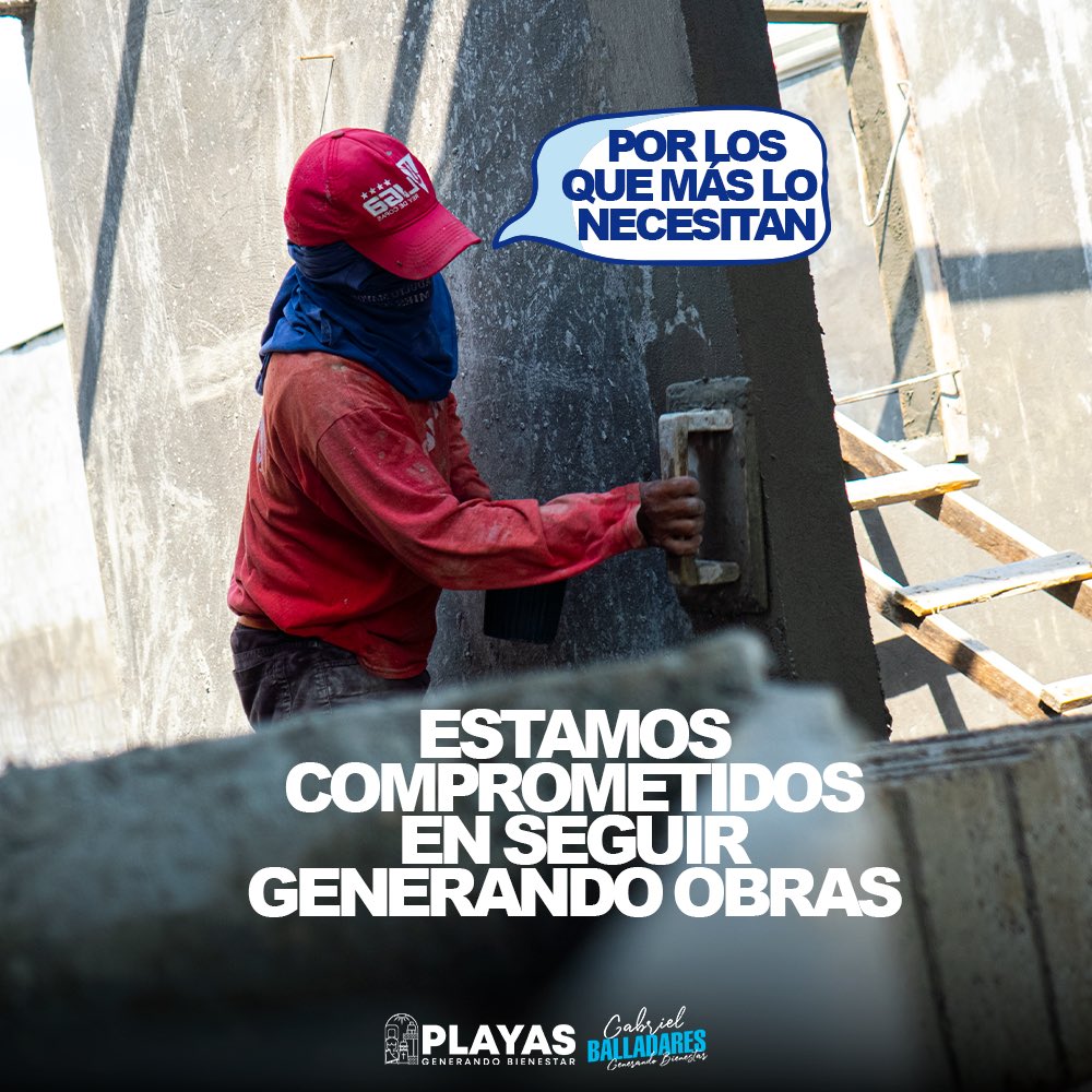 GabrielBPlayas's tweet photo. ¡El plan habitacional es una realidad!
Seguimos construyendo sueños a varias familias Playasenses y estamos comprometidos en seguir #GenerandoObras. 👷🏻♂️🤝🏻 https://t.co/WnDyY0UClX