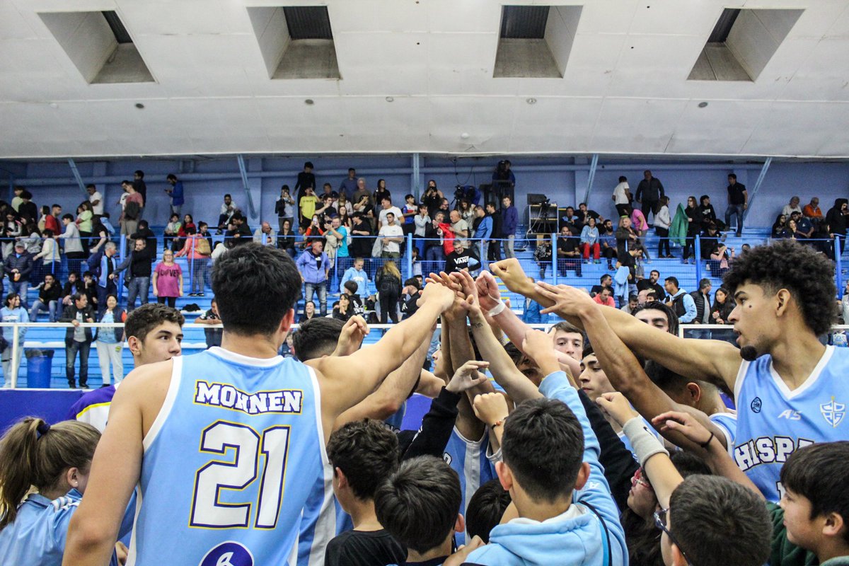 🏔️ | 𝐇𝐈𝐒𝐏𝐀𝐍𝐎 𝐕𝐎𝐋𝐕𝐈𝐎 𝐀𝐋 𝐓𝐑𝐈𝐔𝐍𝐅𝐎

🏆 | <a href="/LigaARGbasquet/">La Liga Argentina</a>

✔️ <a href="/HispanoBasquet/">Hispano Americano</a> (10-12) 81-69 (11-13) @atleticotv ✖️

Hispano se recuperó con un triunfo ante Atl. Pilar. <a href="/MatiAristu4/">Mati Aristu</a> y Romero, ambos con 17 pts., liderando al conjunto del sur.

📸 <a href="/HispanoBasquet/">Hispano Americano</a>
