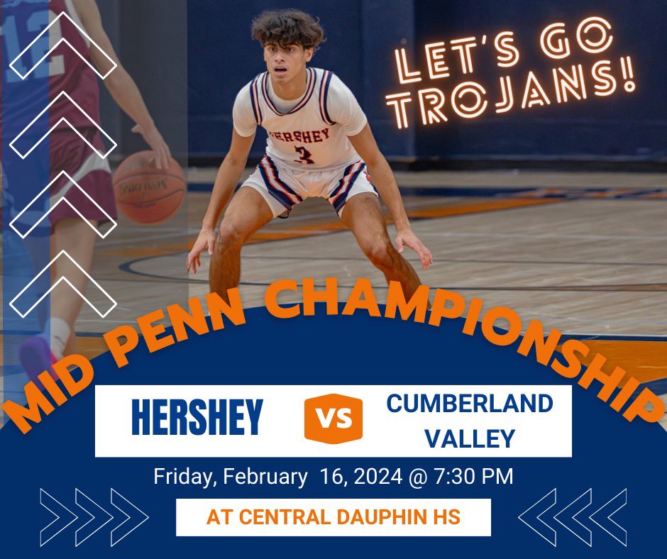 Playing for a Championship on Friday, game is now at Central Dauphin HS.  Here is the link if you can’t make it to the gym: hsslivetv.com
#RAPUH
#TrojanPride
