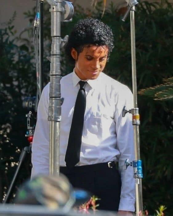 MJJNewsReal's tweet photo. Jaafar Jackson as Michael Jackson in upcoming Michael biopic. (2024) #MichaelMovie #MichaelJackson https://t.co/B8VnFCGt8b