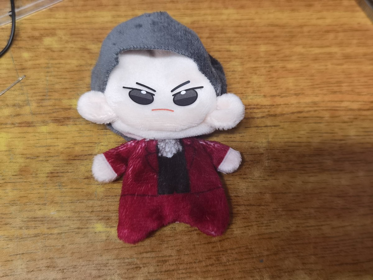 GrueXing's tweet photo. #AceAttorney 
It took me 13 hours to sew them,they were soooooo cute😇❤️❤️❤️ https://t.co/nlgSTIcpy3