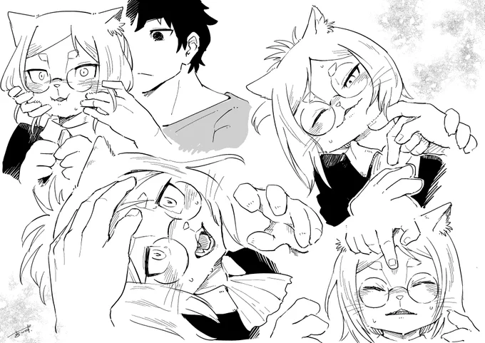 ケモノ漫画家としてFAを描かざるを得ません…#ヒトナー 