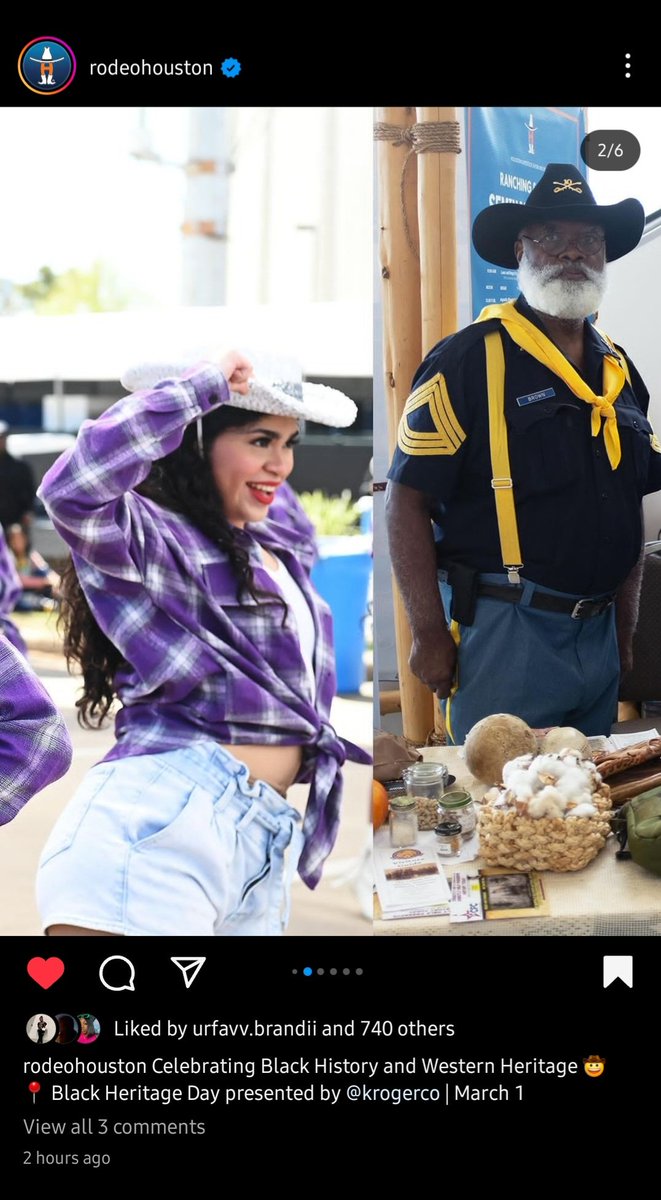 THE Humble High School Wildcatdets are featured on @RODEOHOUSTON 
@HumbleISD_Arts @HumbleISD_HHS @wildcatdets_hhs   😍💜🤗 #ProtectTheH #MoreIn24 #dancerslife #CoachChronicles #wildcatdets #ProudDirector #aspiretoinspire #BlackHeritageMonth #HoustonRodeo