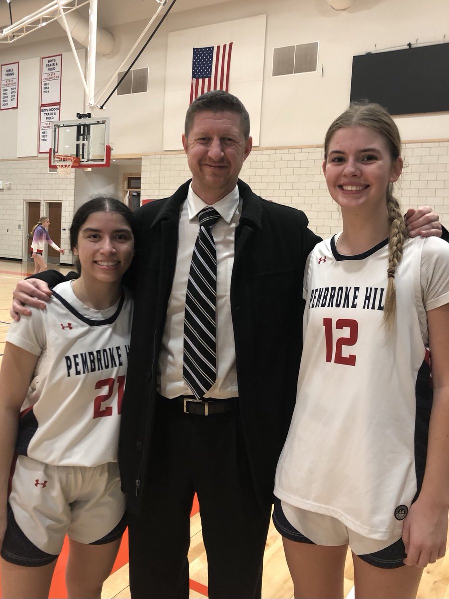 Tonight was senior night for my ⁦@MokanGirls⁩ ⁦@hollyhoops21⁩ and ⁦@KenedyNutter⁩ from ⁦@PemHillGHoops⁩. Kenedy has committed to ⁦@SBCCVaqs⁩ in California. Holly hasn’t yet, but aTRUE point guard with lots of offers and some more visits to make.