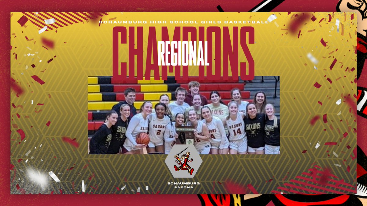 Schaumburg High School Girls Basketball Team Wins the IHSA Regional Championship!!