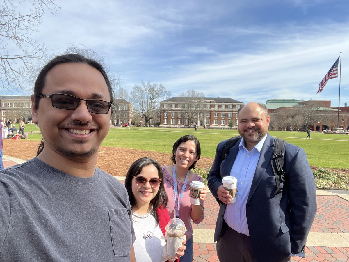 Had a wonderful visit to @chem_msstate today! It was great to learn about all the exciting inorganic and polymer chemistry going on there, and to share a little about our own work. And it was definitely great to meet and talk science with such enthusiastic graduate students!