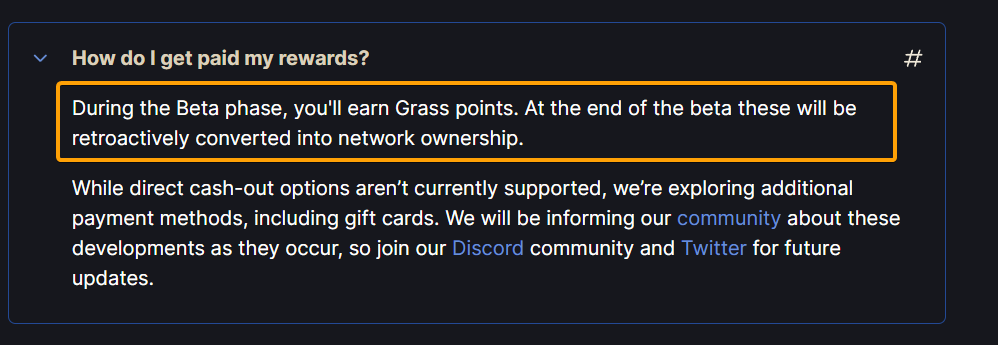 GACryptoO's tweet photo. 📢 $GRASS Airdrop Expected for Q2 2024 🪂

👀 All points Will be converted into token @ TGE 
🔸 #Grass Raised $3.5M

🆘 Many users have forgotten to be active on grass
💰More uptime = more airdrop tokens
📱Mobile users can install grass extension on #KiwiBrowser 

👉Join here: https://t.co/lvjhOMZ6CR

❔Still new to Grass, Follow this post: https://t.co/RDGOlGf7uE

🔄 Update: https://t.co/PmL9c6vpHX

❤️Like🥂RT