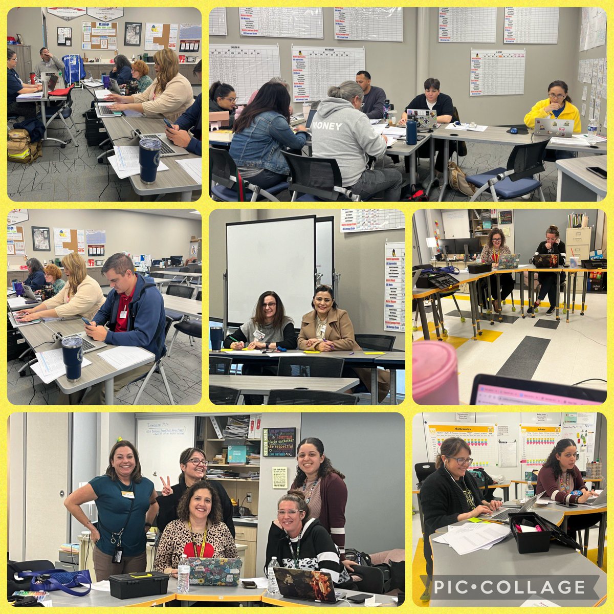 Improvement through feedback and reflection with the Matadors and Troopers! Honored to do this work alongside great teams <a href="/YsletaISD/">Ysleta ISD</a>! 📝Grow through it! 🖤🪴💙THEDISTRICT @Btorres_EHS <a href="/LJ_Calderon_/">Judith Calderon</a>