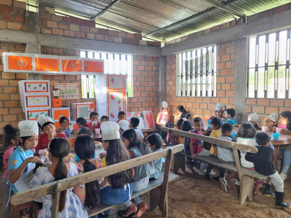 TarrilloDany's tweet photo. [ECV 2024 - IASD Posic]

En la #IASDPosic continuamos con la ECV 2024 #NiñosEnLaCocina donde cada día los niños aprenden más de Jesús y el cuidado de su salud. Que Dios siga bendiciendo a cada niño #Perú #MiNOP #UPN. https://t.co/i4zUjzgePF