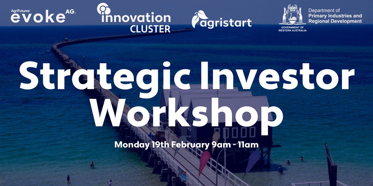 InnovateCluster's tweet photo. 🚀 Join us for the Strategic Investment Workshop! 💼💰

📅 Date: Monday 19th Feb 2024
🕒 Time: 9am - 11am
📍 Location: Shelter Brewery, Busselton

🔗 Register here: https://t.co/HEZmhPnGnO

🌟 Featured Speaker: Matthew Macfarlane
☕ Coffee and morning tea provided! https://t.co/DsOTF8voZ2