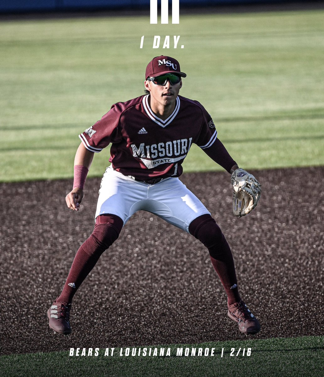 MoStateBSB's tweet photo. TOMORROW ‼️

Bears Baseball is BACK. https://t.co/XKiW1B6W4O