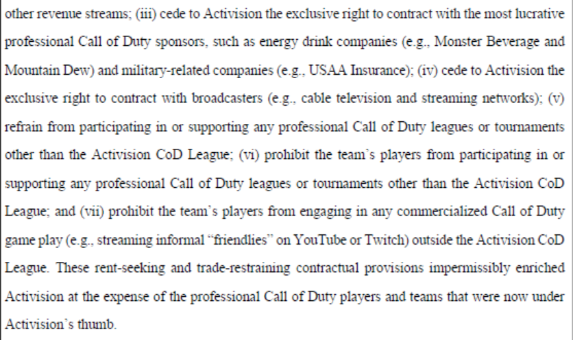 JakeSucky's tweet photo. OpTic Hecz and Scump have filed a suit alleging the Call of Duty League of an unlawful 100% monopoly

Holy https://t.co/AkM1qkBw1w