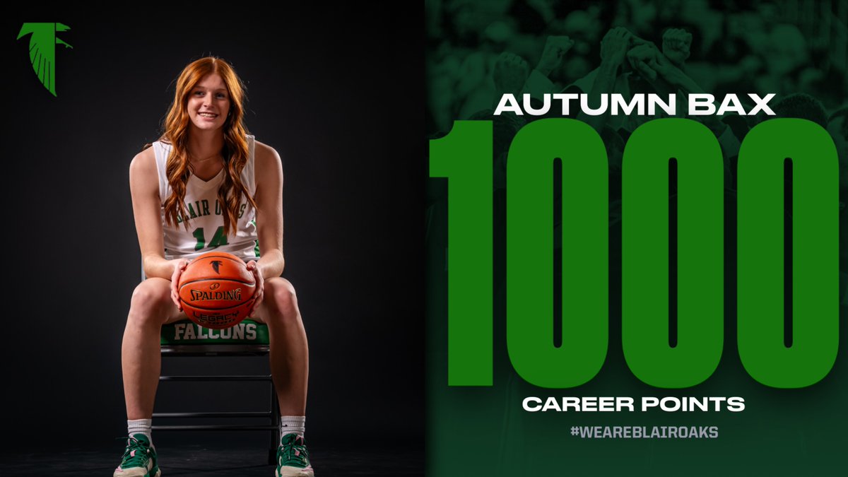 LadyFlcnHoops's tweet photo. We would like to Autumn Bax on scoring her 1000th pt tonight vs a solid California team.

We take the loss 47-59. Bax leading all scorers with 25 and Rackers 15. https://t.co/BxnlDf4Rkv