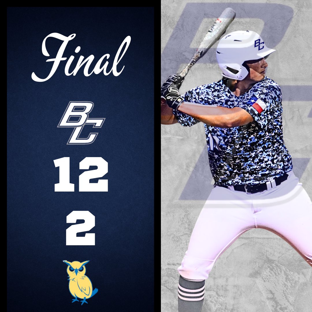 𝑨𝒏𝒐𝒕𝒉𝒆𝒓 𝒐𝒏𝒆 𝒃𝒊𝒕𝒆𝒔 𝒕𝒉𝒆 𝒅𝒖𝒔𝒕 💨 Warriors walk it off in run rule fashion to take down the owls. Boys are back in action Monday at HOME at 3:30pm. #PasstheTorch
