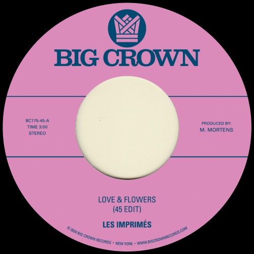 diskunion_soul's tweet image. ◤本日発売◢
"LES IMPRIMES"のデビューアルバムから2曲がエディット・バージョンで7インチカット! ラテン・ファンクとスウィートソウルな「Love &amp;amp; Flowers」をMORTEN MARTENSが揺れて踊れる、7インチヴァージョンに仕上げてくれた。
#lesimprimes #bigcrown #7inchrecord
URL:diskunion.net/black/ct/news/…