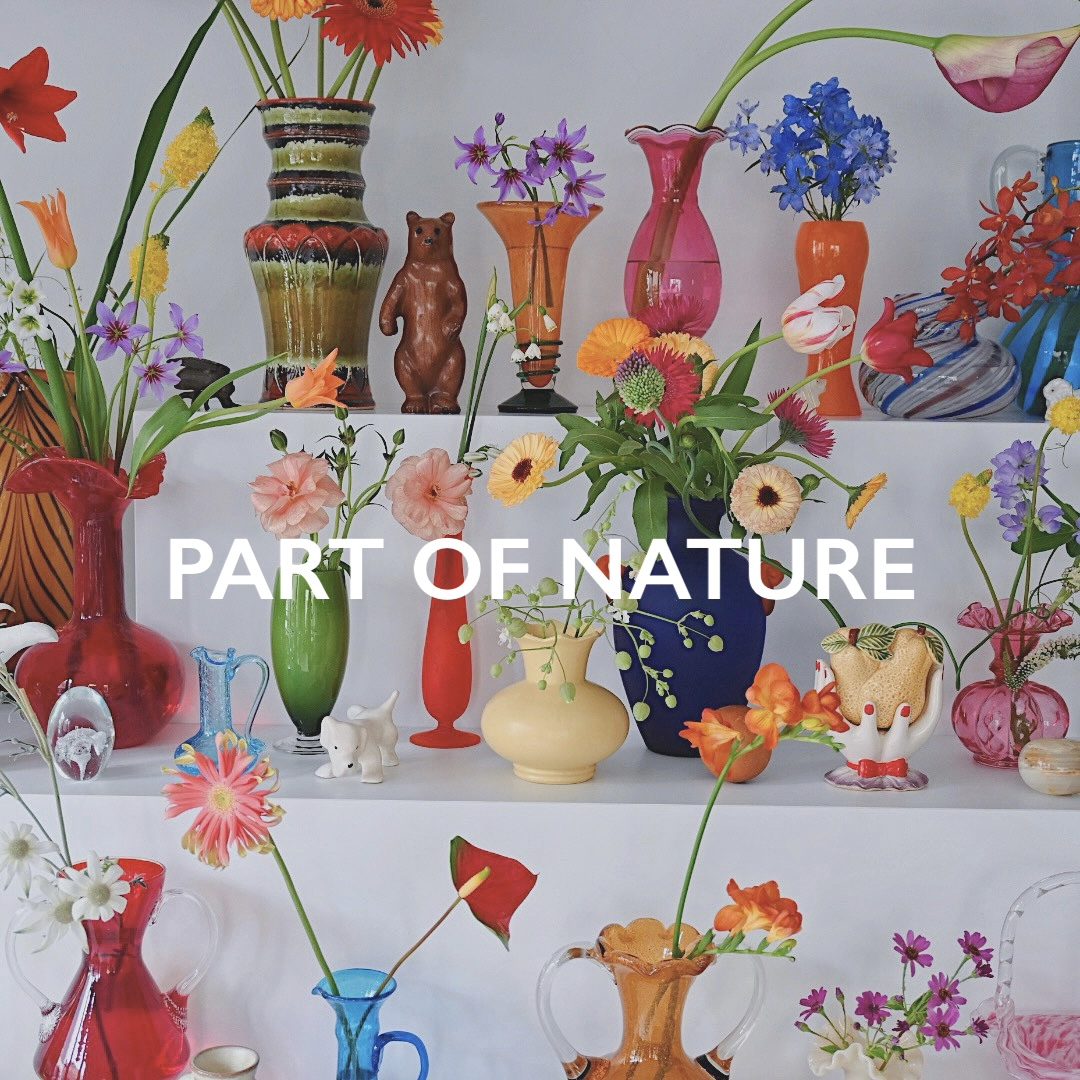 part of nature  ヴィンテージ 海外 ガラス 花瓶 フラワーベース 渋谷PARCO on X: 