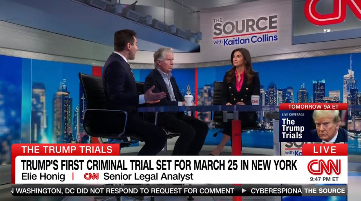 Media: @eliehonig with #CyrusVance to @kaitlancollins: 'The key to me is @MichaelCohen212. There's going to be a moment when #MichaelCohen takes the stand against #DonaldTrump. ... Michael likes to claim that the only things he ever lied about had to do with Donald #Trump. That's…